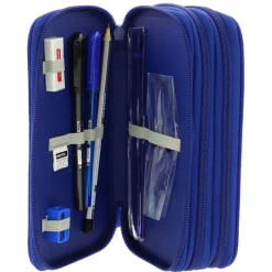 SAFTA F.C. Barcelona Estuche Triple Completo- Escolar