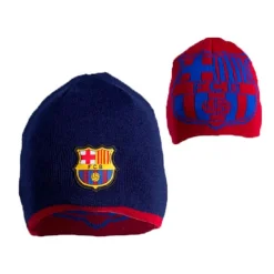 BARÇA F.C. Barcelona Gorro Reversible Junior- Ropa Y Complementos