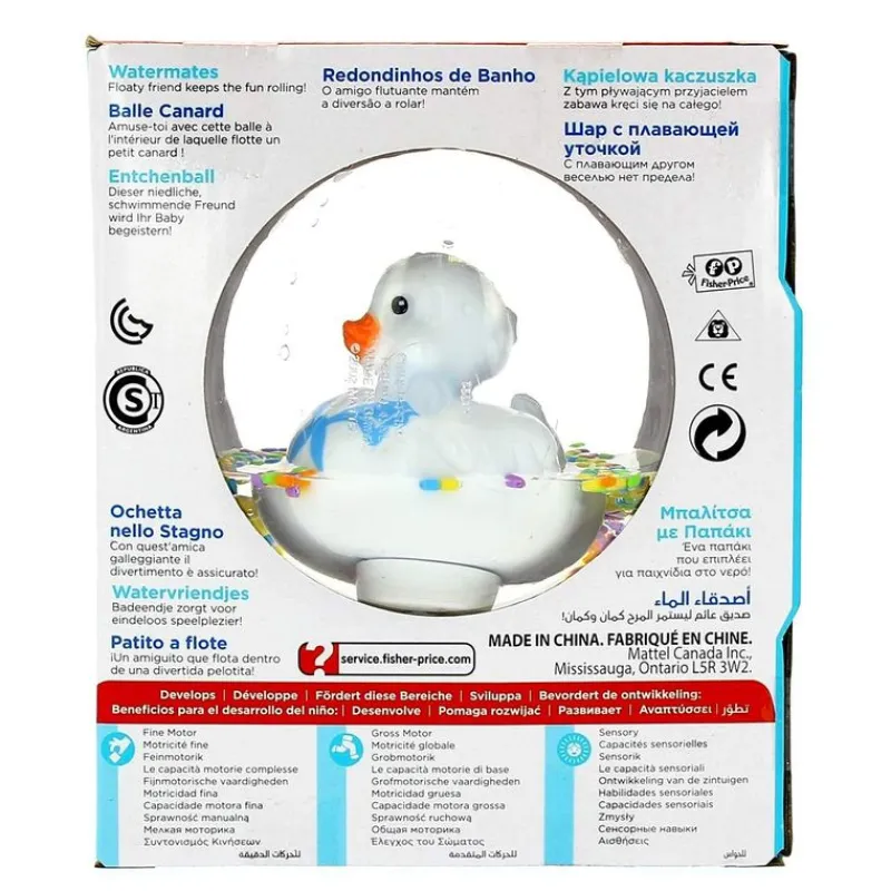 FISHER PRICE Primera Infancia Y Preescolar|Pato Flote Blanco