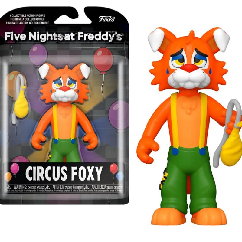 FUNKO POP Five Night's at Freddys Figura Acción Foxy Circus- Figuras Películas Y Series|Halloween