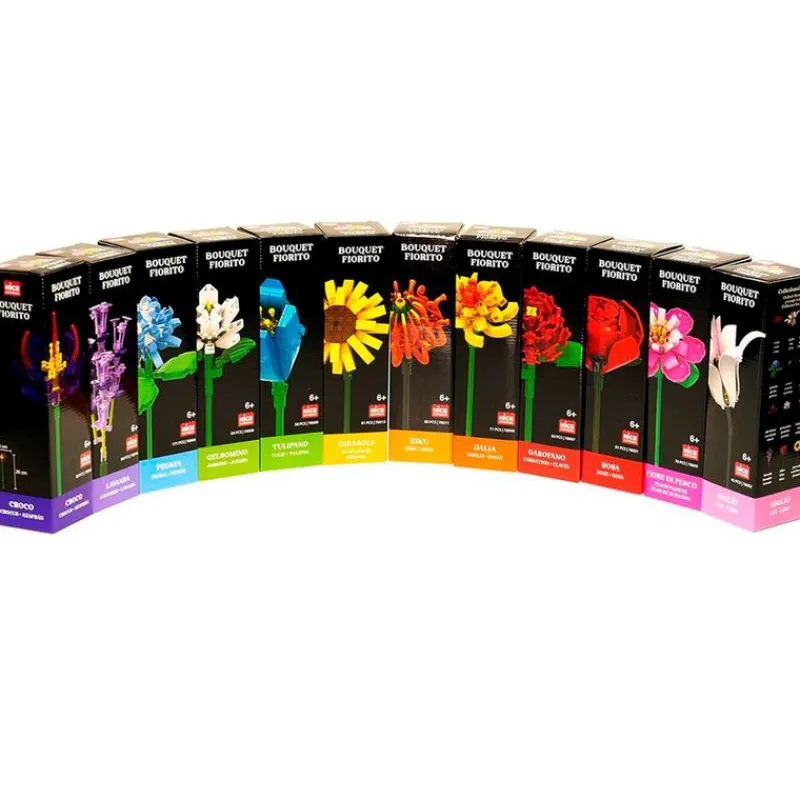 NICE Puzzles Y Construcciones|Flores Bouquet Construcción Individual Surtida