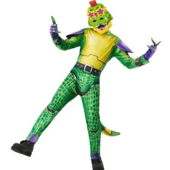 RUBIE'S FNAF Disfraz Montgomery Gator- Disfraces Y Complementos|Disfraces Y Complementos