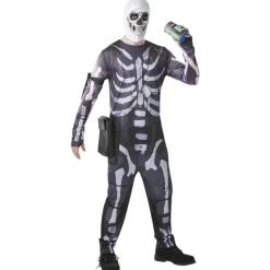 RUBIE'S Disfraces Y Complementos|Disfraces Y Complementos|Fortnite Disfraz Skull Trooper Adulto