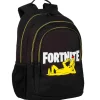 SELECCION DRIM Fortnite Mochila Crazy Banana Doble Compartimento- Escolar