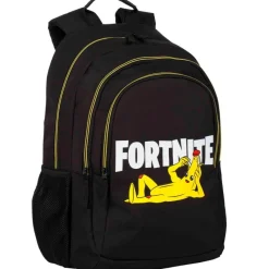 SELECCION DRIM Fortnite Mochila Crazy Banana Doble Compartimento- Escolar