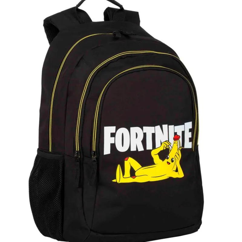 SELECCION DRIM Fortnite Mochila Crazy Banana Doble Compartimento- Escolar