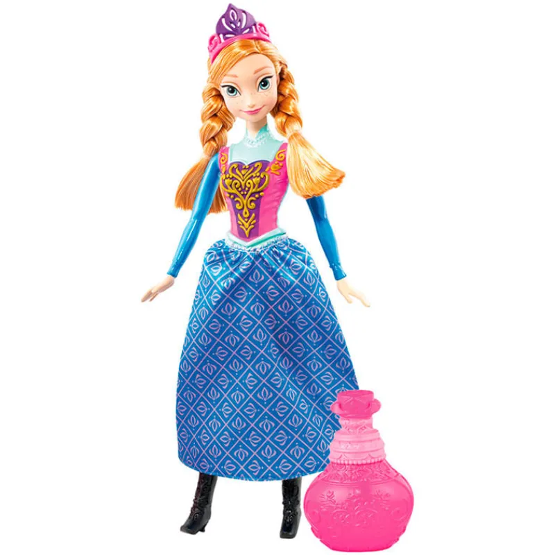MATTEL Muñecas|Frozen Anna Color Mágico