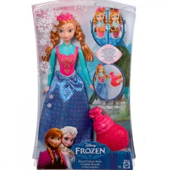 MATTEL Muñecas|Frozen Anna Color Mágico