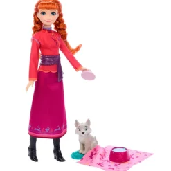 MATTEL Muñecas|Frozen Muñeca Anna y Lobito