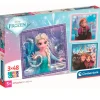 CLEMENTONI Frozen Puzzle 3x48 Piezas- Puzzles Y Construcciones