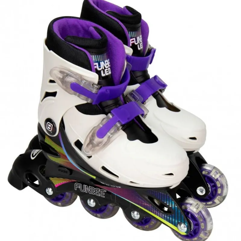 D'ARPÈJE Funbee Patines en Línea LED- Bicicletas, Correpasillos Y Triciclos