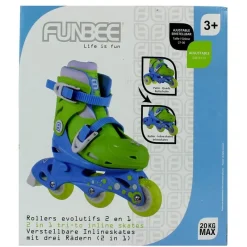 D'ARPÈJE Funbee Tri Skates Patines 2 en 1 27/30- Bicicletas, Correpasillos Y Triciclos