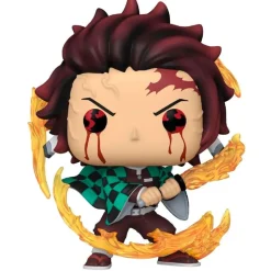 FUNKO POP ! Demon Slayer Tanjiro Kamado Sun- Funko Anime|Halloween