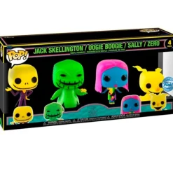 FUNKO POP Funko Disney|Halloween|! Pesadilla Antes de Navidad Pack 4