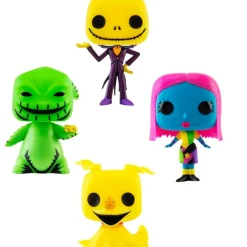 FUNKO POP Funko Disney|Halloween|! Pesadilla Antes de Navidad Pack 4