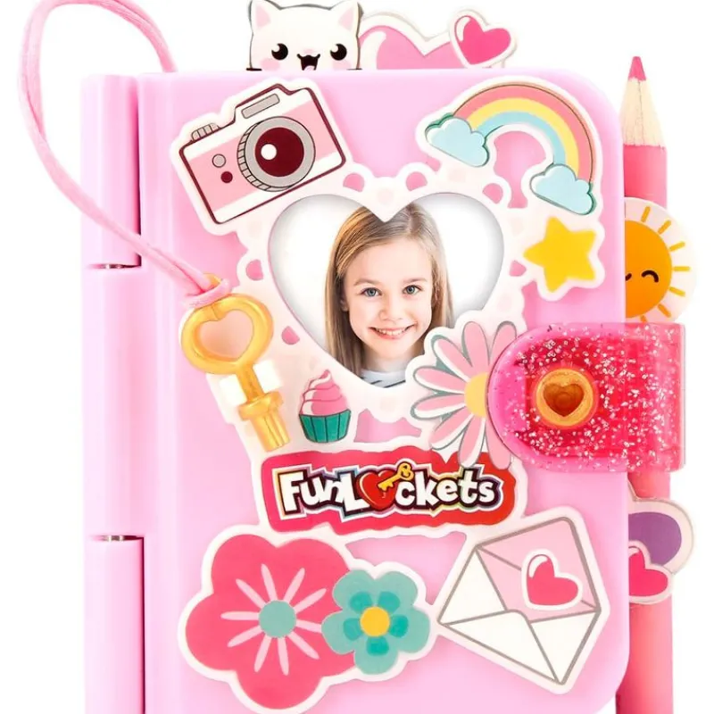 DISET Funlockets Mini Diario Secreto- Escolar
