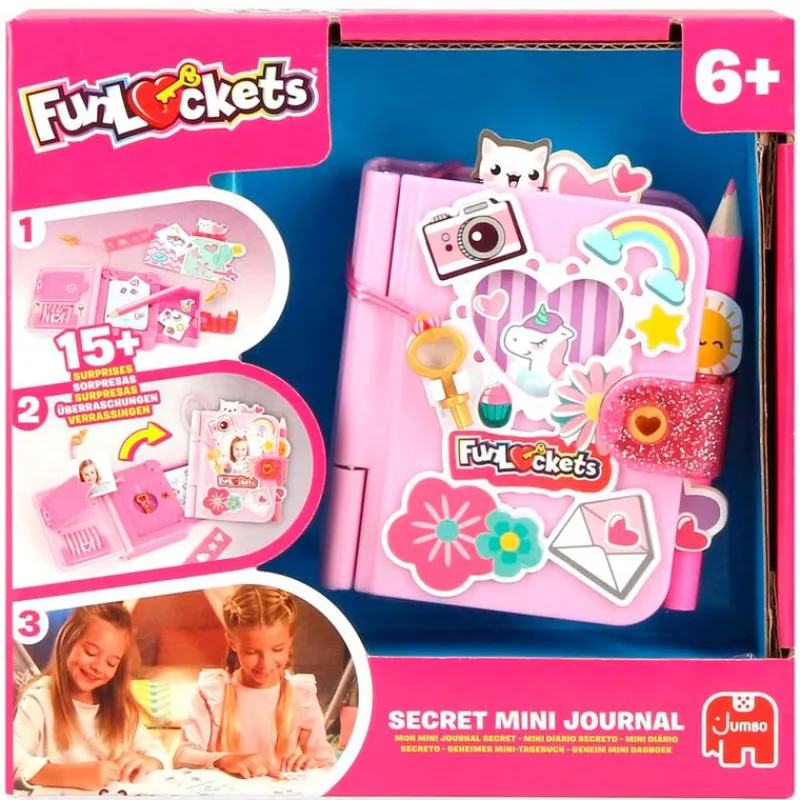 DISET Funlockets Mini Diario Secreto- Escolar