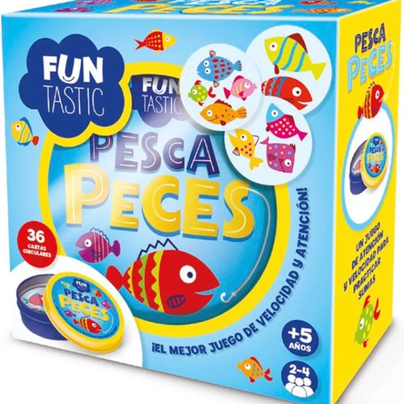SELECCION DRIM Funtastic Pesca Peces Juego Aprendizaje- Juegos Y Juguetes Educativos