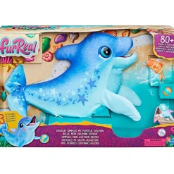 HASBRO Electrónicos|Furreal Friends Hoyuelo, mi Delfín Juguetón