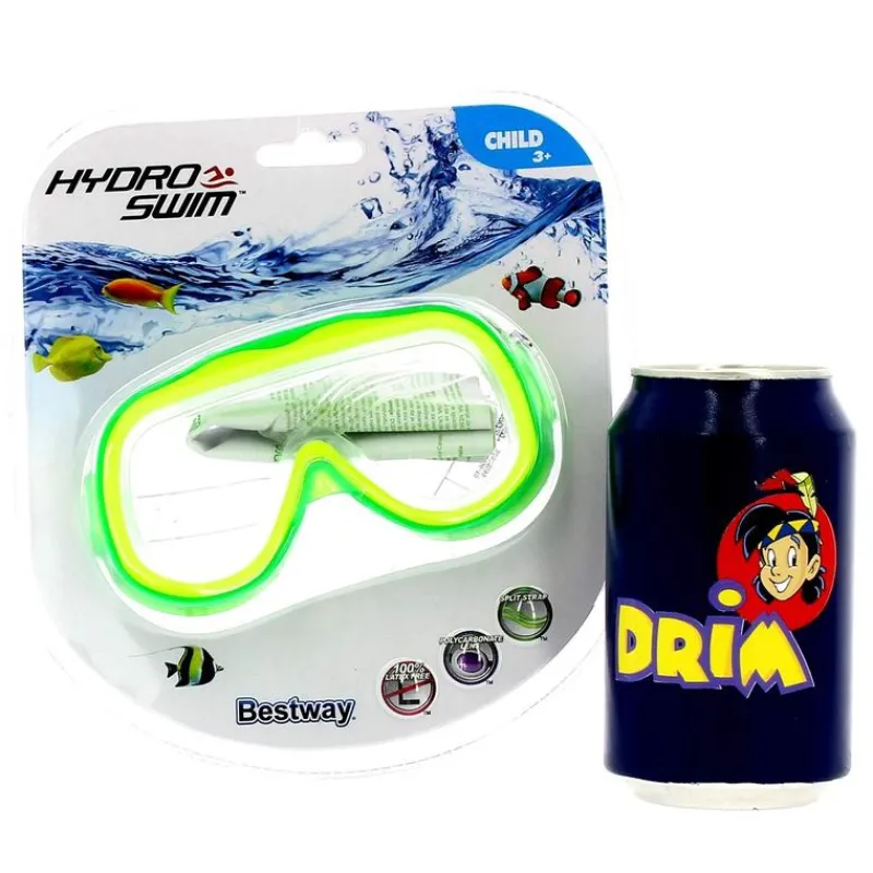 DRIM DISCOUNT Gafas de Buceo Infantiles Verde- Aire Libre