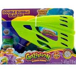 DRIM DISCOUNT Gazillion Pistola Burbujas Double Bubble Blaster- Aire Libre