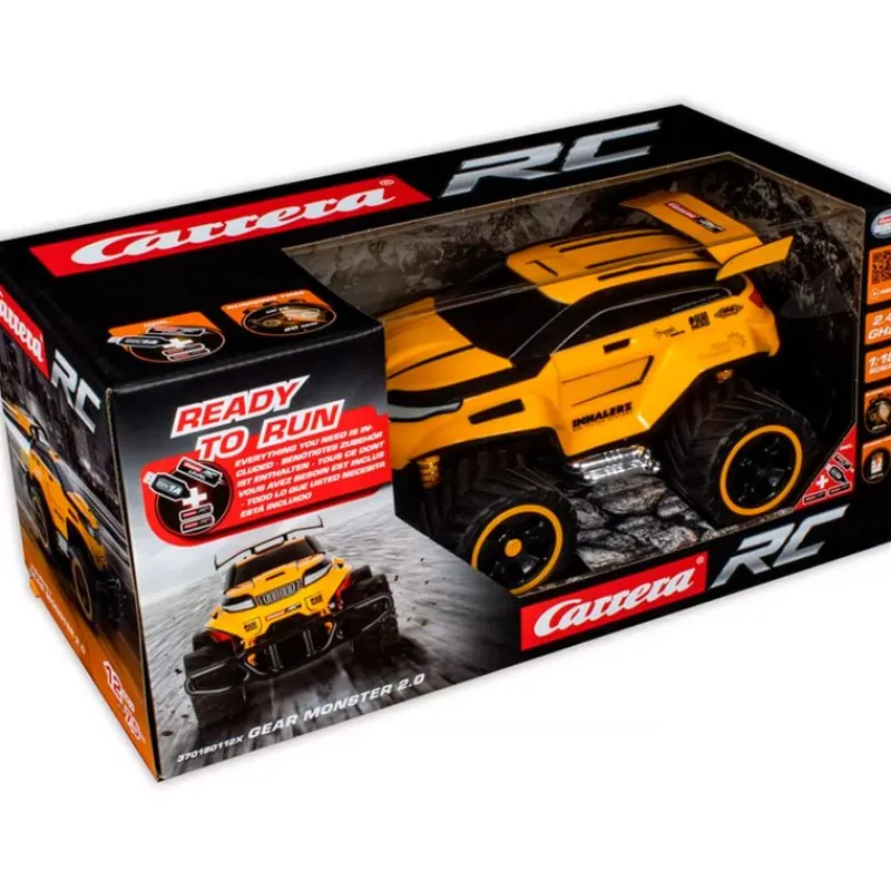 CARRERA Coches Radio Control (R/C)|Gear Monster Vehículo R/C Escala 1:18