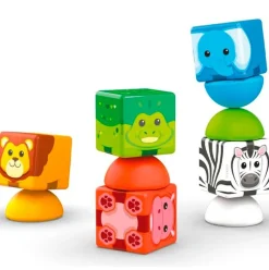 TOY PARTNER Puzzles Y Construcciones|Geomag Magicube Cubos Magnéticos Safari