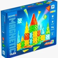 SELECCION DRIM Geomag Magnetic Tiles Azulejos Gemas 44 Piezas- Puzzles Y Construcciones