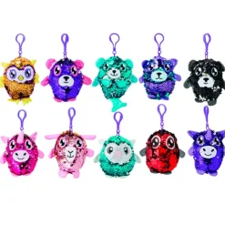 SELECCION DRIM Glitter Palz Llavero Lentejuelas Surtido- Ropa Y Complementos