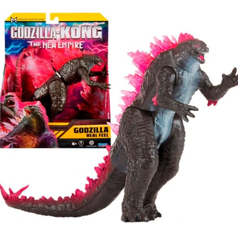 FAMOSA Figuras Y Figuras De Acción|Godzilla vs Kong Figura Real Feel Surtida