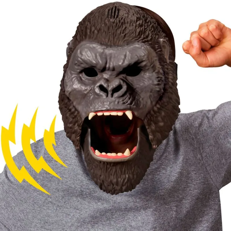 FAMOSA Figuras Y Figuras De Acción|Electrónicos|Godzilla x Kong Máscara Electrónica Kong
