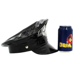 DRIM DISCOUNT Gorra de Policía de Carnaval- Disfraces Y Complementos|Disfraces Y Complementos