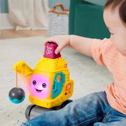 FISHER PRICE Primera Infancia Y Preescolar|Grúa Cuenta y Apila