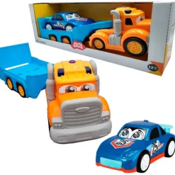 DRIM DISCOUNT Grúa Infantil con Coche- Vehículos, Trenes Y Parkings