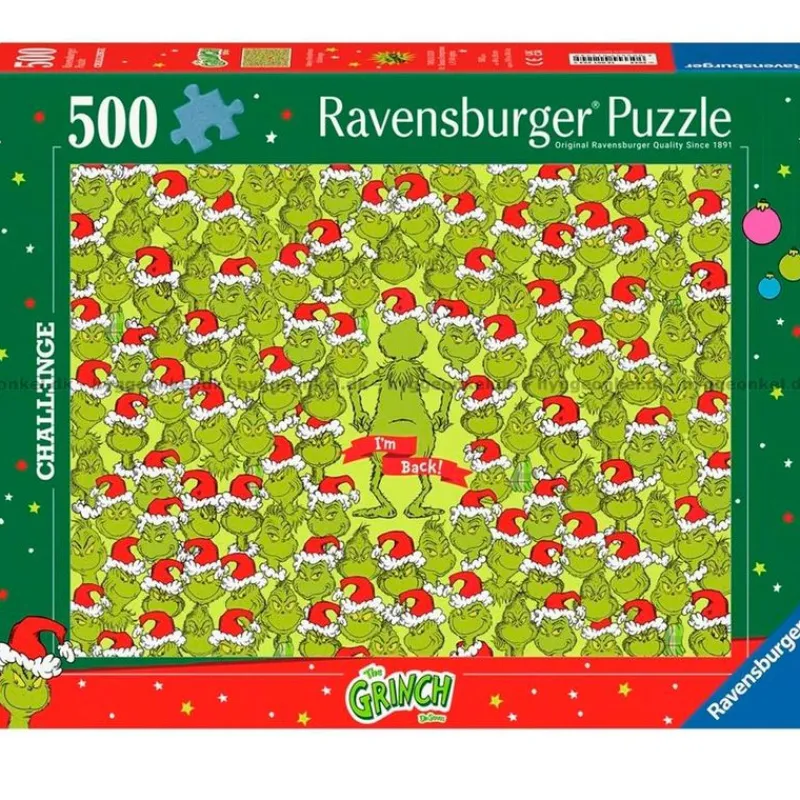 RAVENSBURGER Grinch Puzzle 500 Piezas- Puzzles Y Construcciones