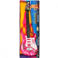 DRIM DISCOUNT Guitarra Eléctrica Rosa- Instrumentos Musicales