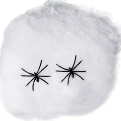 FIESTAS GUIRCA Halloween Decoración Telaraña Blanca- Halloween