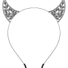 FIESTAS GUIRCA Halloween Diadema Cuernos con Brillantes- Halloween