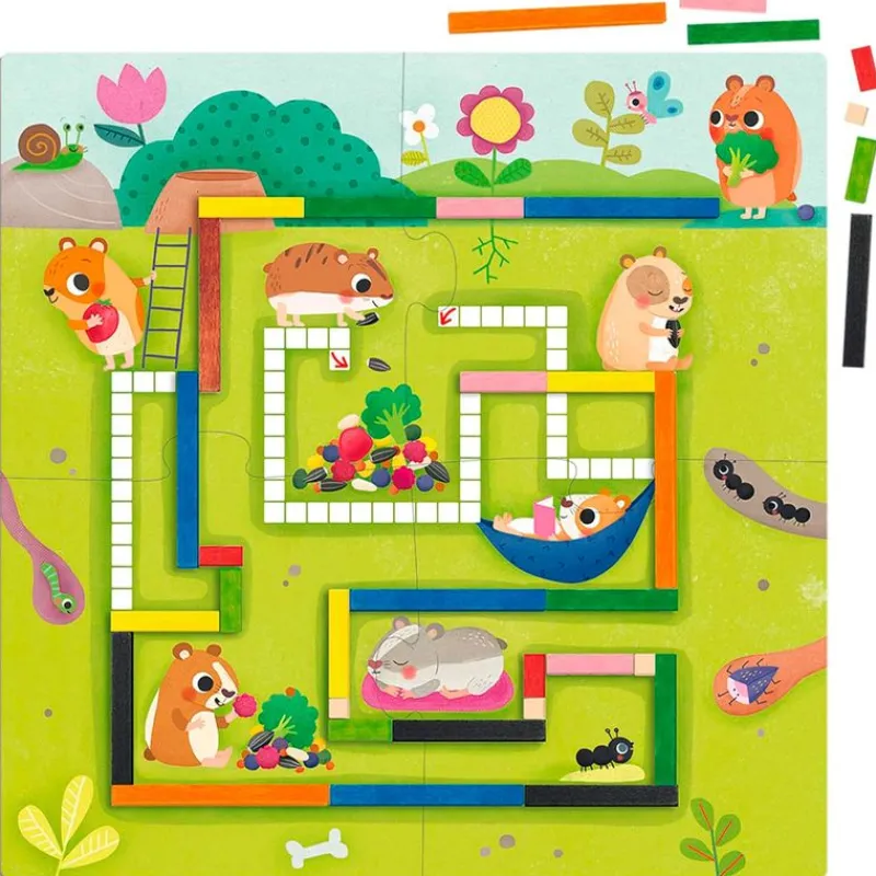 GOULA Hamsters 1-10 Juego Mesa- Juegos Y Juguetes Educativos