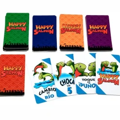 SELECCION DRIM Juegos Y Juguetes Educativos|Amigos Y Familia|Happy Salmon Juego de Mesa