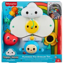 FISHER PRICE Happy World Carrusel Flowering Fun- Primera Infancia Y Preescolar