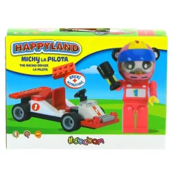 DRIM DISCOUNT Happyland Michy la Piloto- Puzzles Y Construcciones