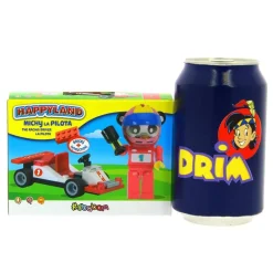 DRIM DISCOUNT Happyland Michy la Piloto- Puzzles Y Construcciones