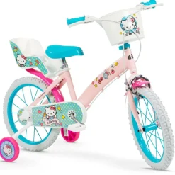 TOIMSA Bicicletas, Correpasillos Y Triciclos|Hello Kitty Bicicleta Infantil 16"