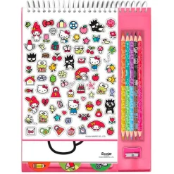 KIDS EUROSWAN Escolar|Manualidades|Hello Kitty Cuaderno Colorear Creativo