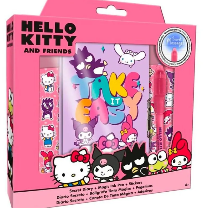 KIDS EUROSWAN Escolar|Hello Kitty Dario Secreto con Bolígrafo