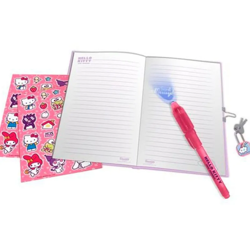 KIDS EUROSWAN Escolar|Hello Kitty Dario Secreto con Bolígrafo