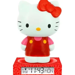 KIDS EUROSWAN Electrónicos|Hello Kitty Lámpara Despertador