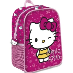 SELECCION DRIM Hello Kitty Mochila 3D My Style- Escolar