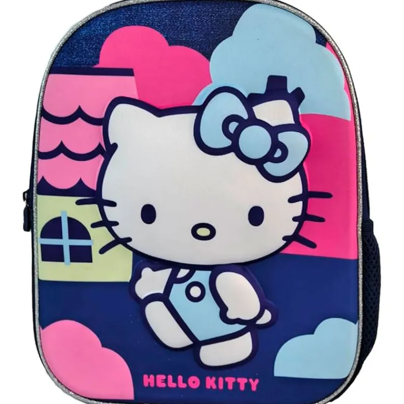 SELECCION DRIM Hello Kitty Mochila Preescolar 3D- Sanrio Colección|Escolar